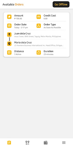 toktok driver Screen 2