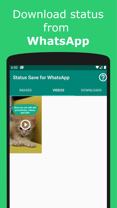 Saver for WhatsAppのおすすめ画像1