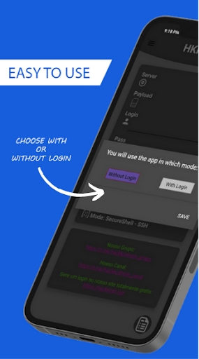 Android application HkH VPN screenshort