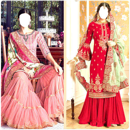 Women Sharara Photo Suits 3.0 Icon