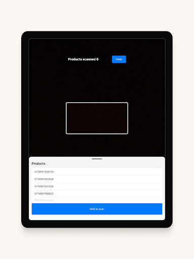 Claimlane Scanner Screen 3