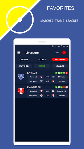 Mondsport Livescore Screen 3