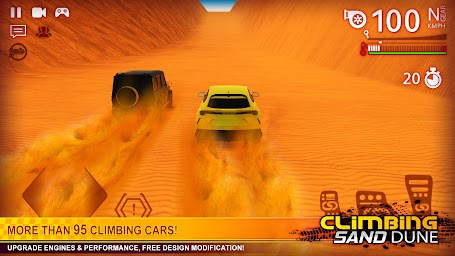 Climbing Sand Dune OFFROAD