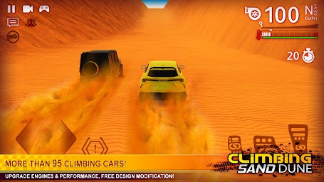 Climbing Sand Dune OFFROAD