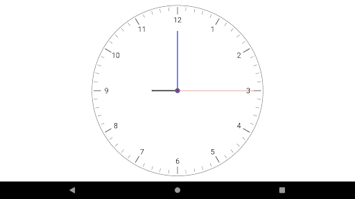 Analog Watch Screen 3