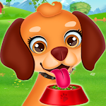 Cover Image of डाउनलोड Princess & Puppy : Caring For Puppy Pet Vet Care 3.0 APK