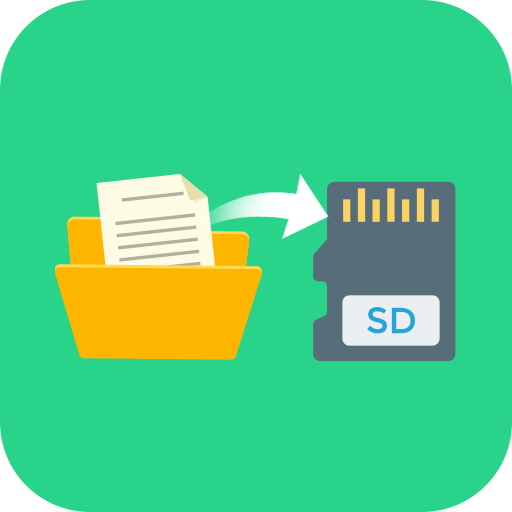 Auto Move Files to SD Card Logo