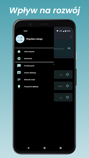Wspólna lista zakupów Screen 2