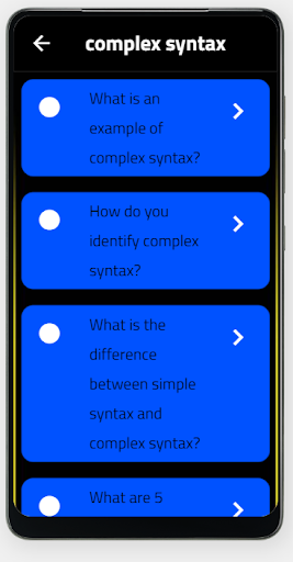 complex syntax Screen 2