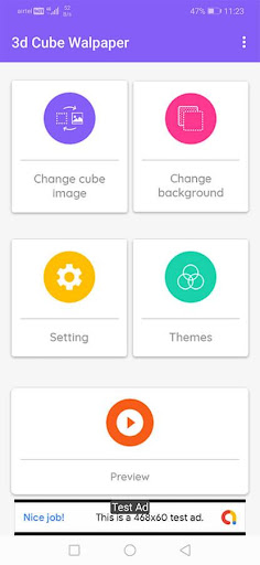 3D Photo Cube Live Wallpaper
