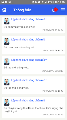 VNPT QLCV Screen 3