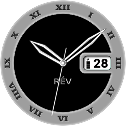 Android application REV007 Analog Watch Face screenshort