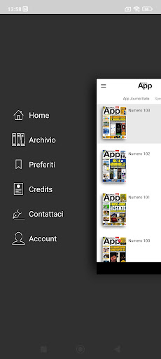 App Journal Italia Screen 3