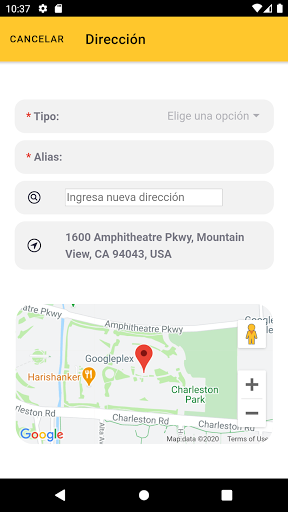 Hidrogas Obregon App Screen 3