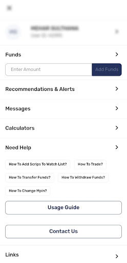 CIL Securities Mobile APP Screen 2