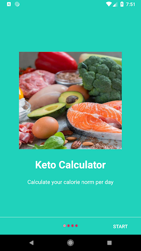 Android application Keto Calculator+ screenshort