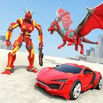 Cover Image of Download Dragon Robot Transforming Games: Car Robot Games 0.1 APK