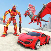 Dragon Robot Transforming Games Car Robot Games