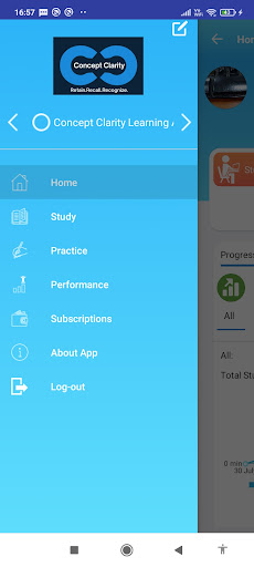 Concept Clarity Learning App Screen 3