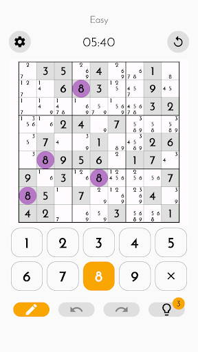 Classic Sudoku Offline Puzzles Screen 3