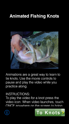 Animated Fishing Knots