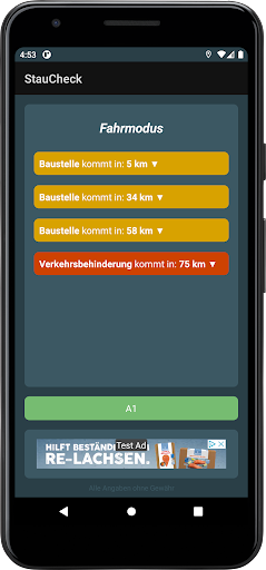 StauCheck - Autobahn & Verkehr Screen 2