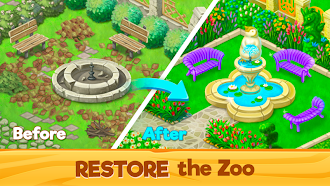 Game screenshot Zoo Rescue: Match 3 & Animals mod apk