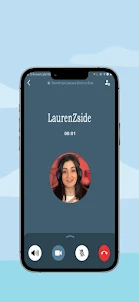 LaurenZside Fake Call