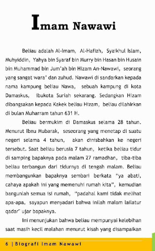 Biografi Imam Nawawi & Mahalli Screen 3