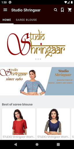 Android application Studio Shringaar screenshort