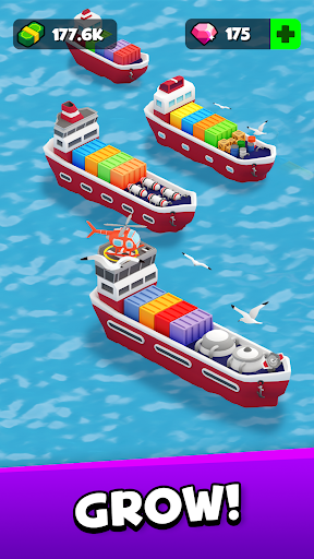 Shipping Life: Idle Empire - Simulation - games