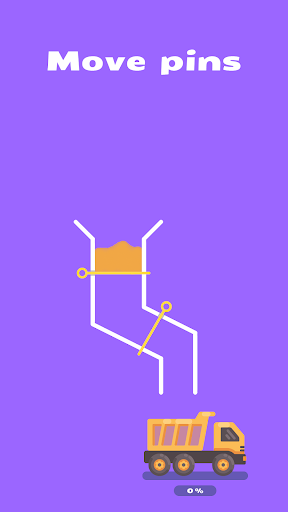 Colored Trucks – Pin pull game Screen 2