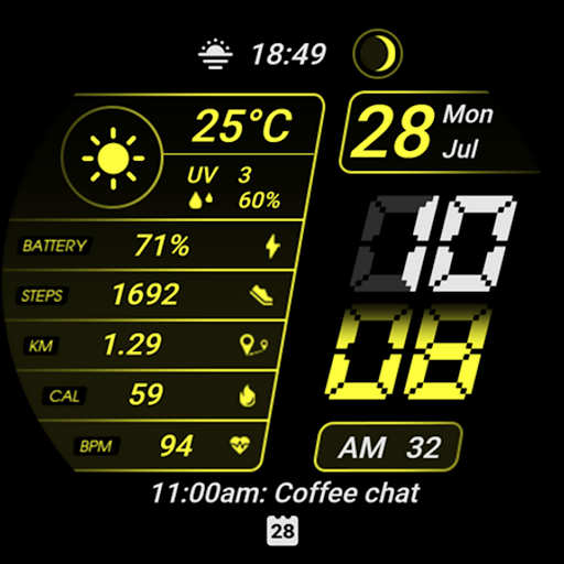 Watch face CNW-45 screenshot 6