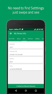 My Device Info - Hardware & So Screenshot