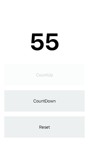 Android application Counter screenshort