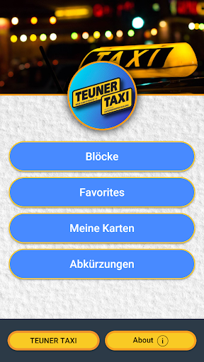 Android application Fachkundeprüfung Taxen und Mie screenshort