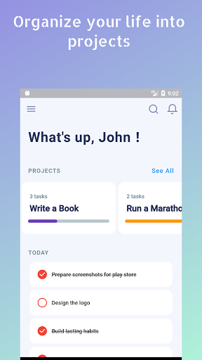 Android application RingsDo: Task & Project Manage screenshort