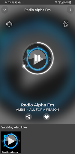 Android application US Radio Alpha Fm App Online L screenshort