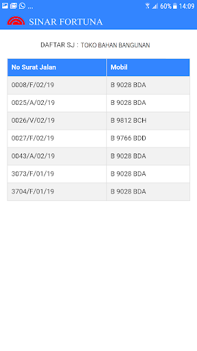 Sinar Fortuna Screen 2