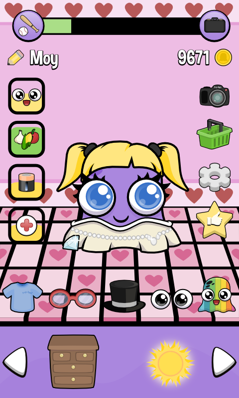 Android application Moy 2 - Virtual Pet Game screenshort