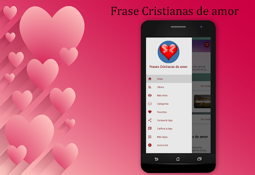Android application Frases Cristianas de amor screenshort