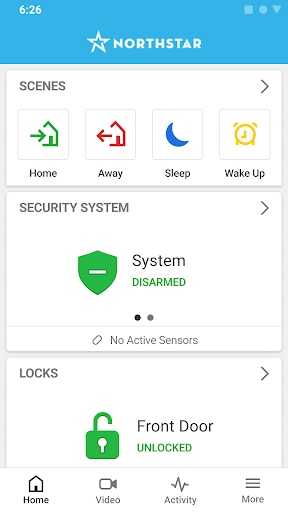 NorthStar Home Screen 2