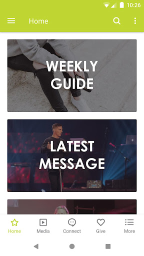 Android application Chickasha Life Church screenshort