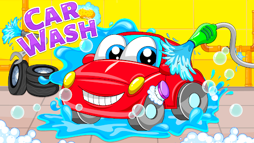 Car Wash and Race Games for Kids