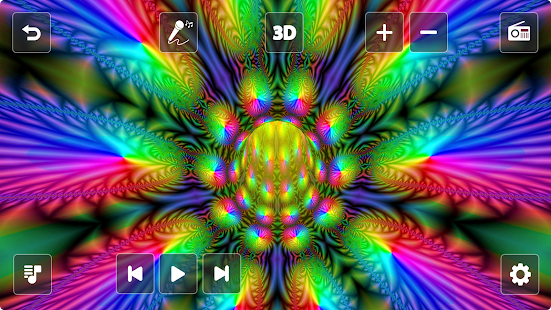 Astral 3D FX Music Visualizer Screenshot
