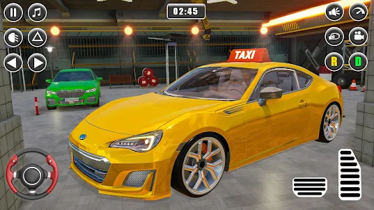 Car Driving Taxi Games 2023