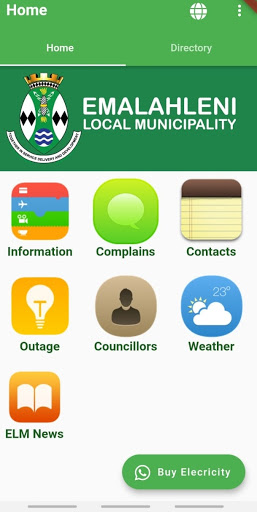 Emalahleni Local Municipality Screen 3