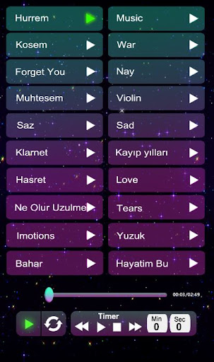 Android application Turkish Sad Music screenshort