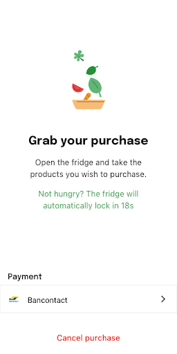 SmartFridge Screen 2