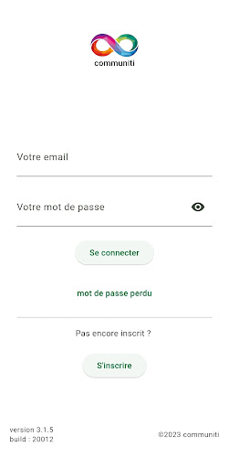 Android application communiti screenshort